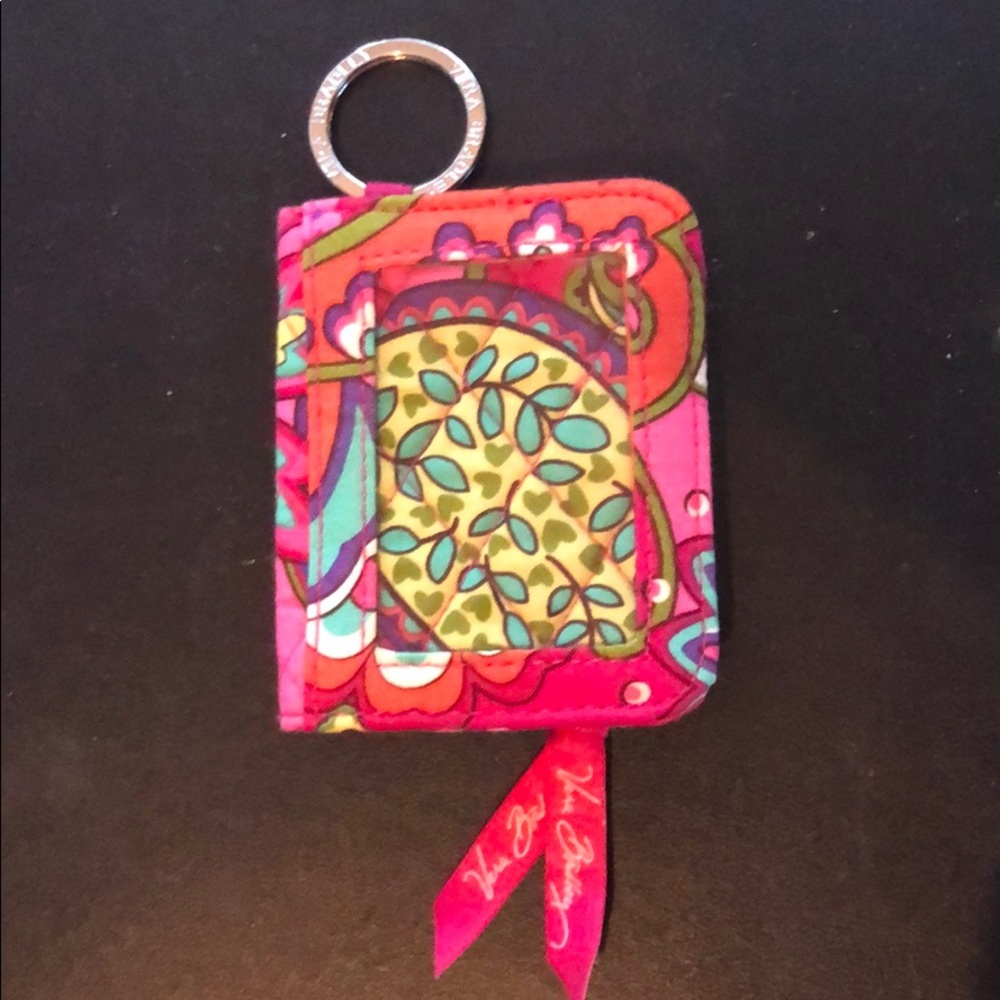 Vera Bradley keychain ID holder/wallet
